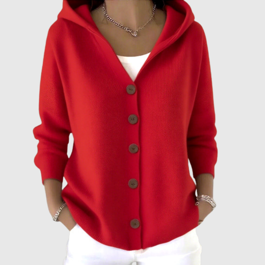 Rocio | Chaqueta de punto con capucha
