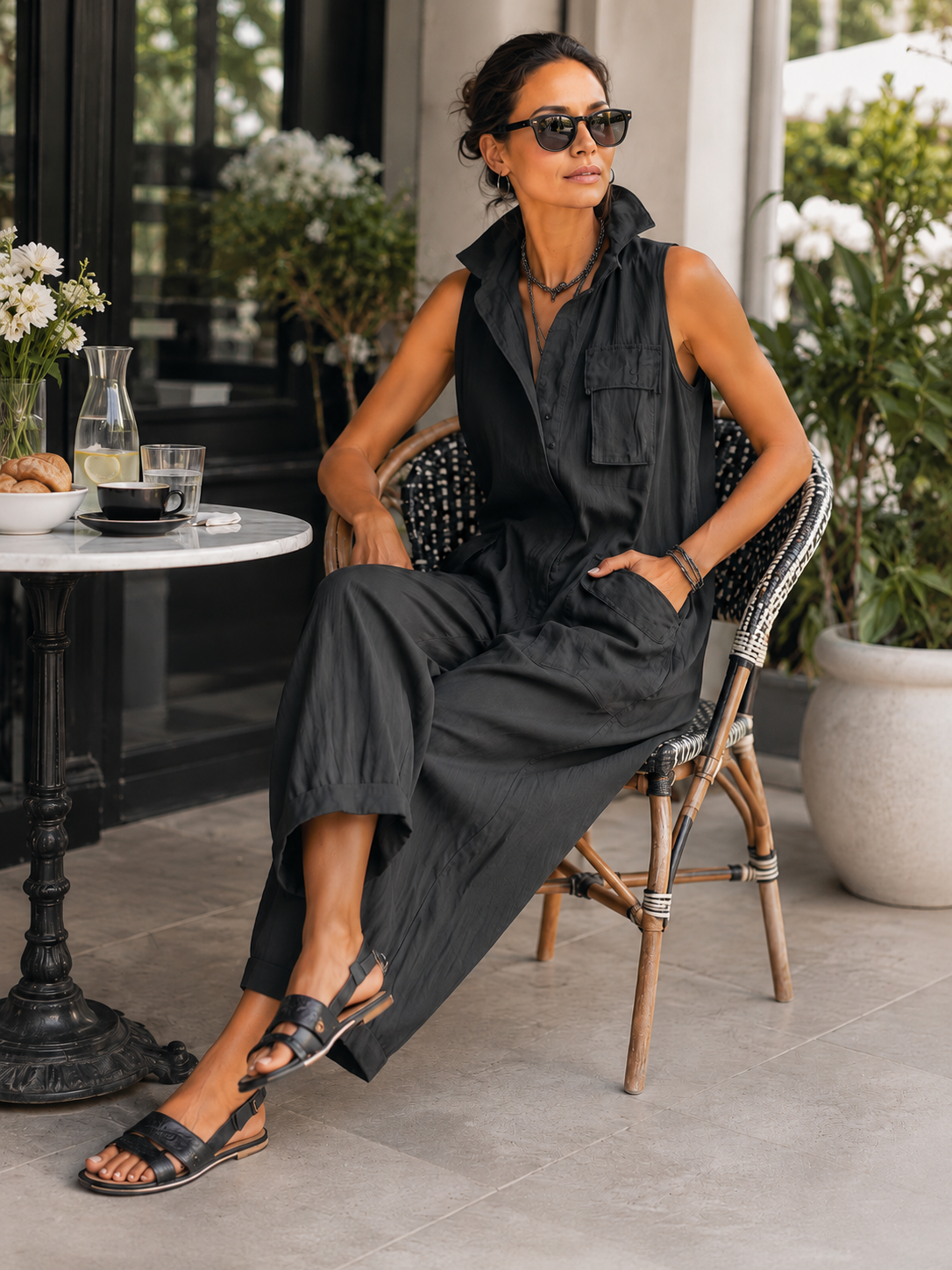 Michela – Mono Largo Con bolsillos