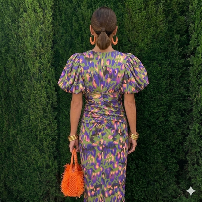 Vanesa | Vestido elegante con mangas