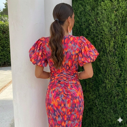 Vanesa | Vestido elegante con mangas