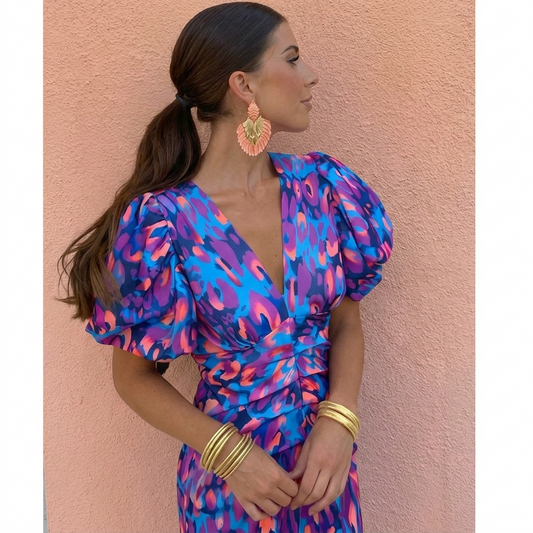 Vanesa | Vestido elegante con mangas