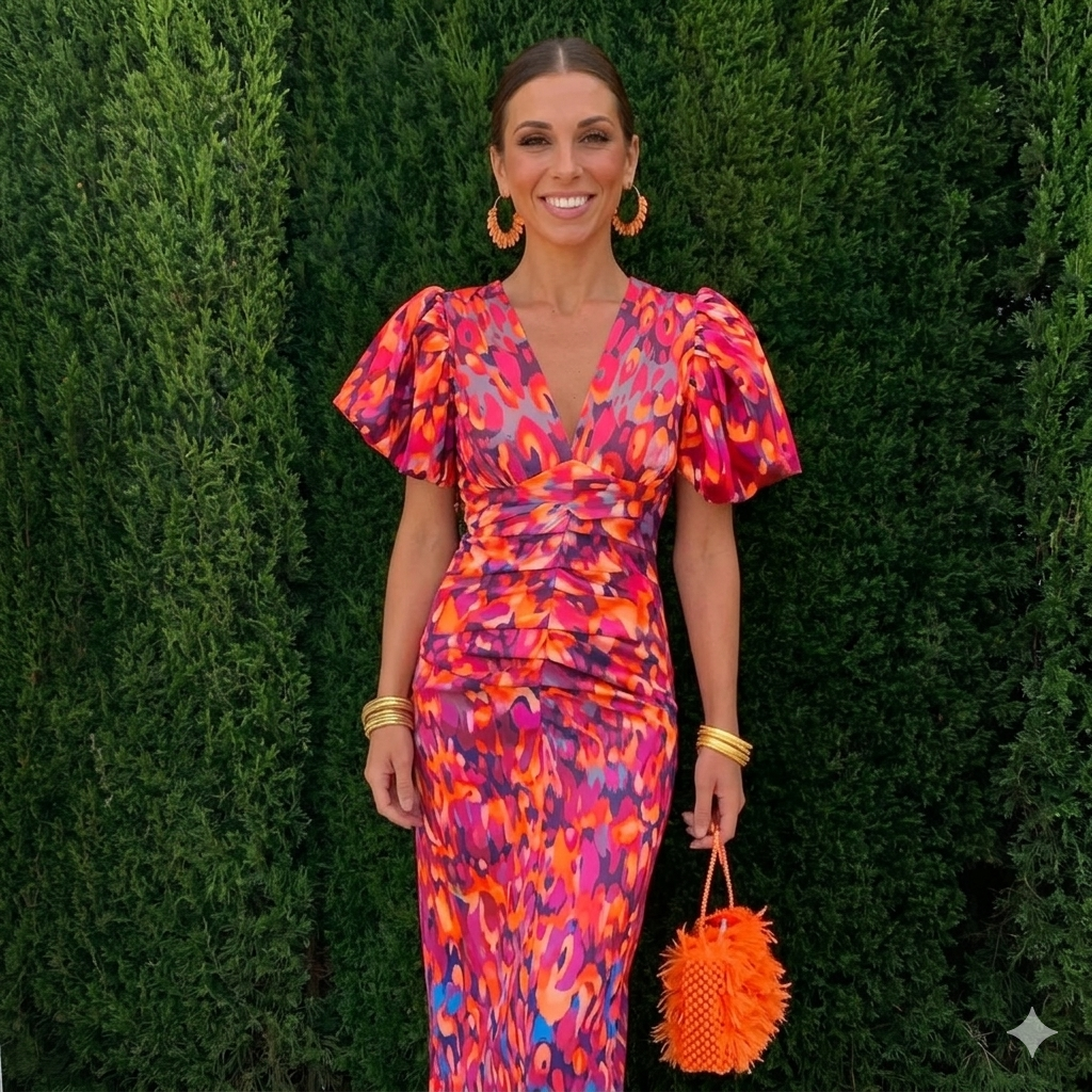Vanesa | Vestido elegante con mangas