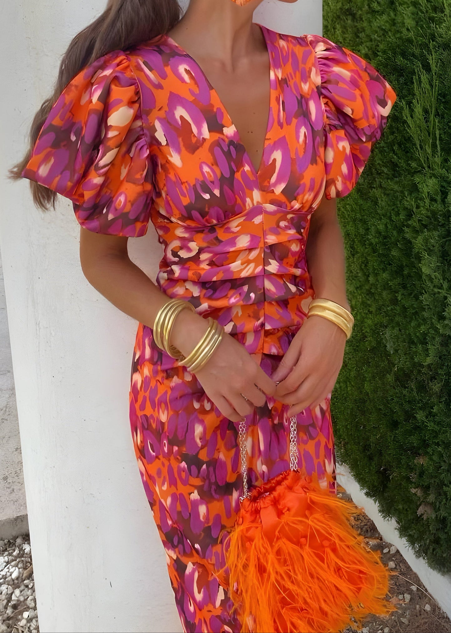 Vanesa | Vestido elegante con mangas