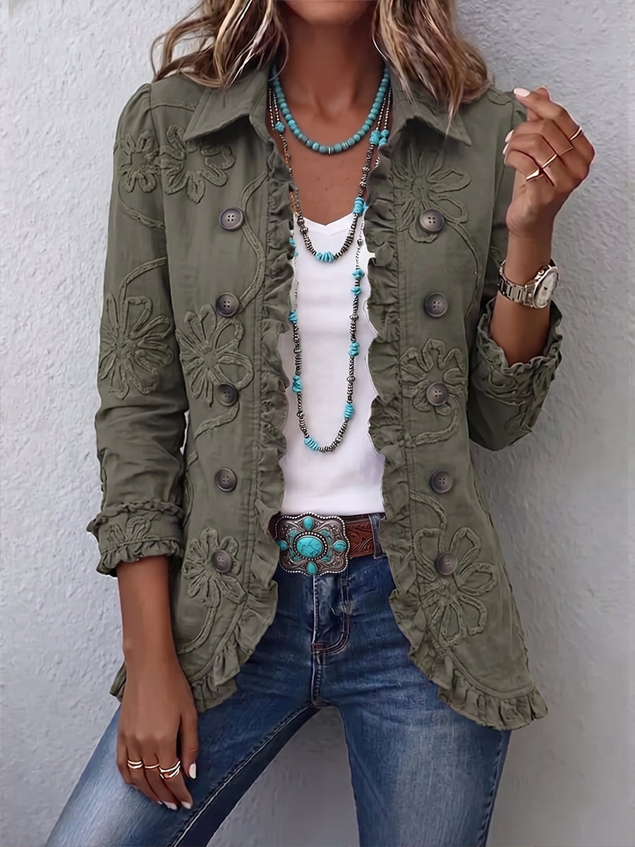 Rocio | Chaqueta bordada Floral