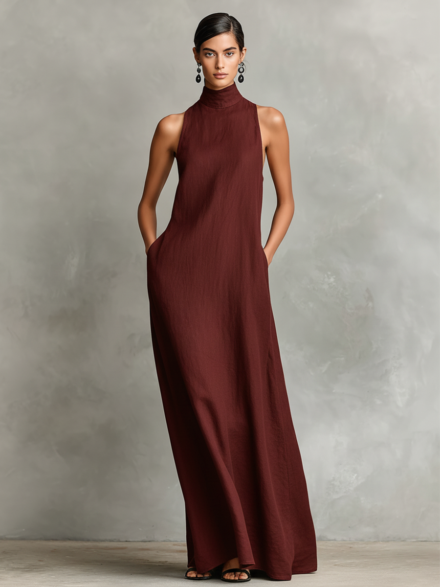 Vanesa | Vestido largo minimalista