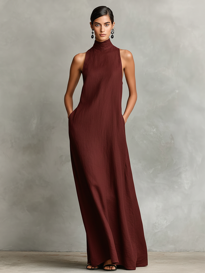 Vanesa | Vestido largo minimalista